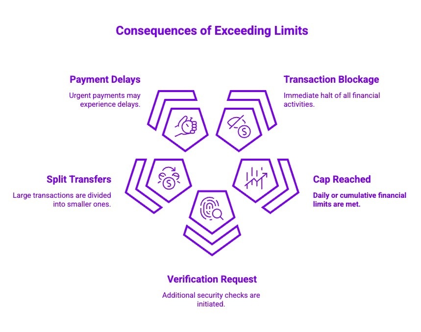 Infographics on Consequences of Exceeding Limits