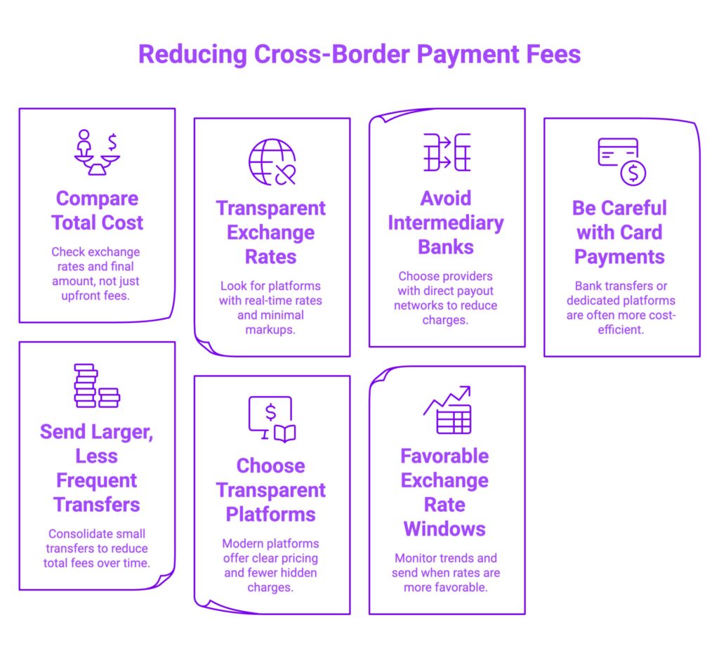 Infographic on Reducing Cross-Border Payment Fees